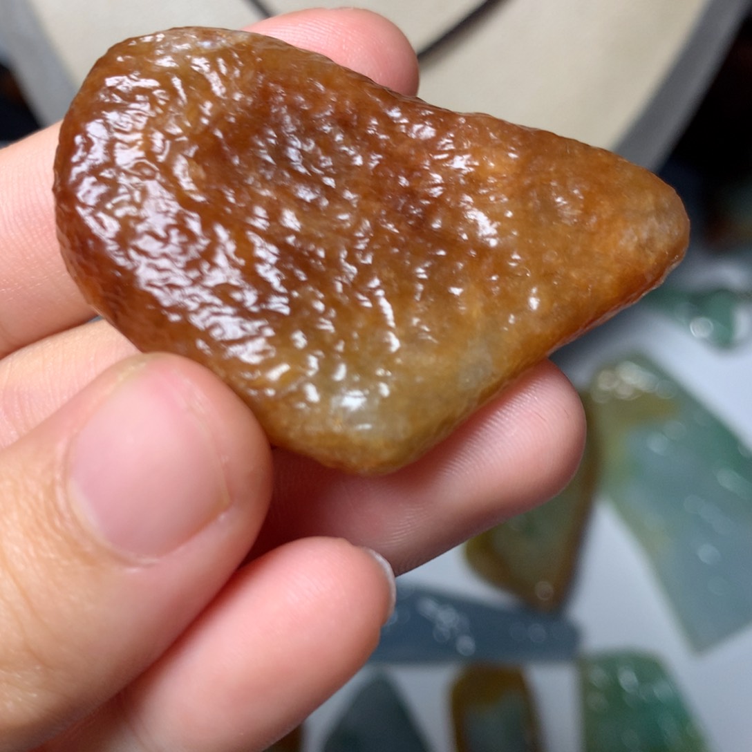 翡翠颈饰未镶嵌吊坠