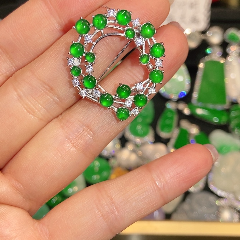 【闪购商品】颈饰未镶嵌翡翠天然翡翠