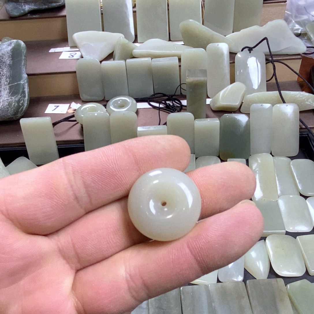 颈饰未镶嵌和田玉風*021