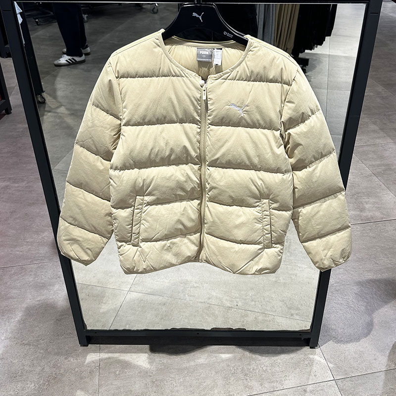 PUMA彪马 秋冬新款男子休闲轻盈保暖拉链羽绒服外套68609285