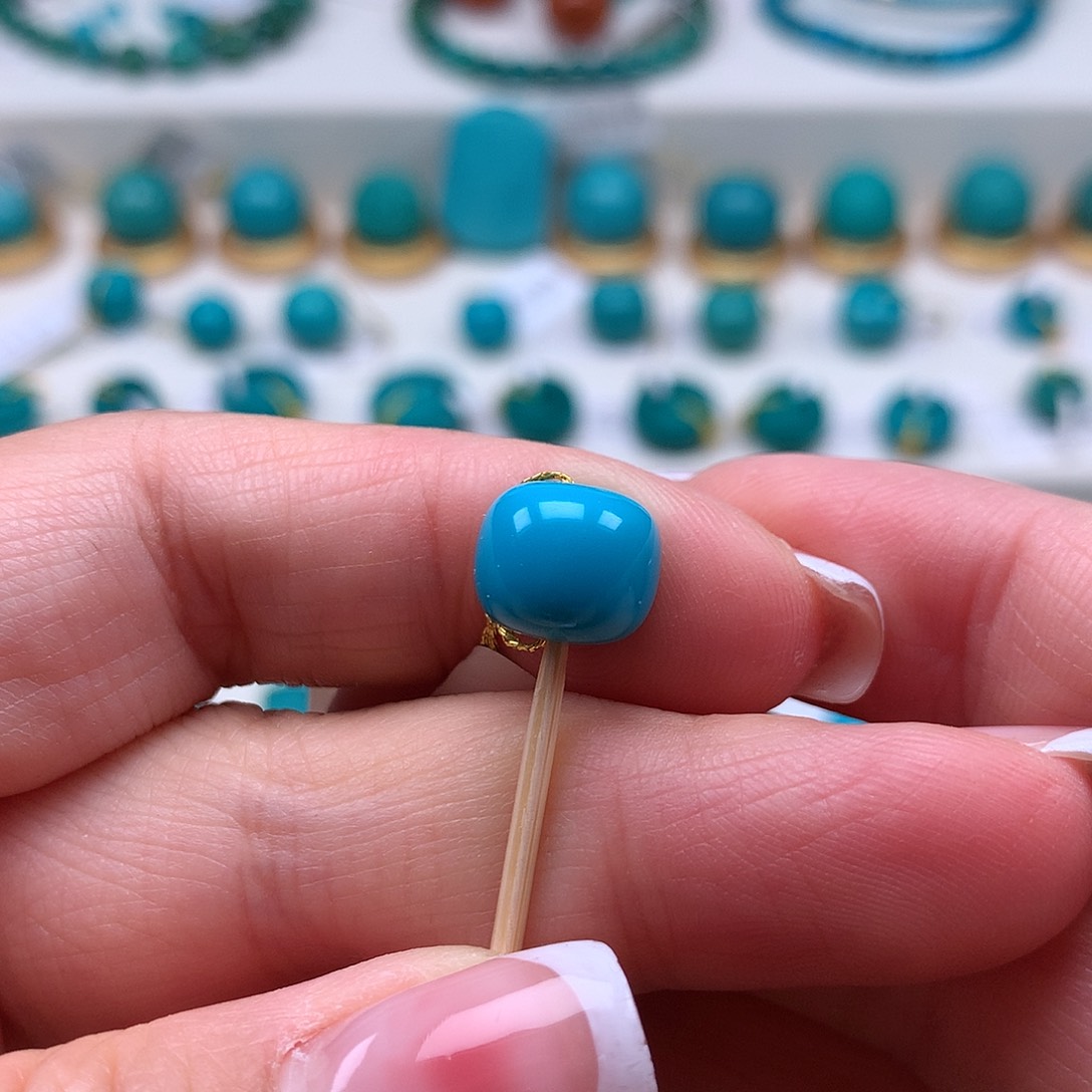 绿松石未镶嵌绿松石配饰我****矛