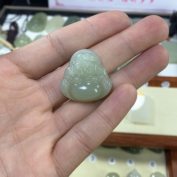 和田玉颈饰未镶嵌ༀ**࿐