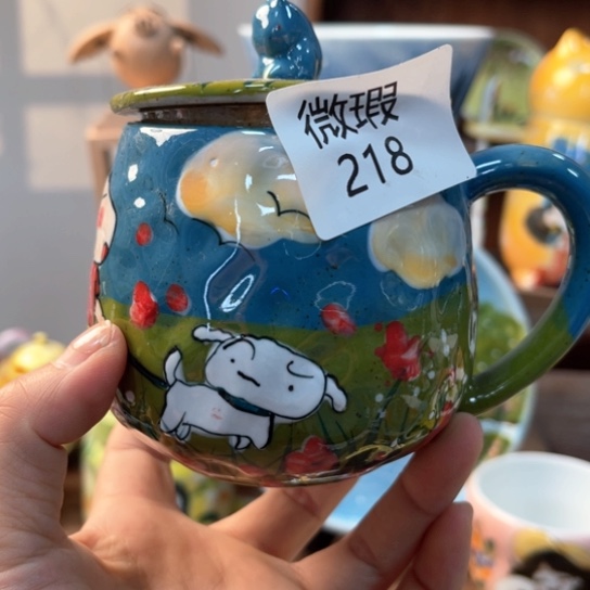 炉景德镇釉下手绘陶瓷