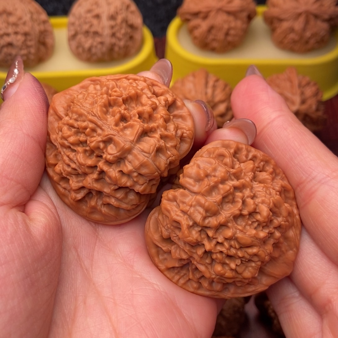 把件文玩核桃46官帽