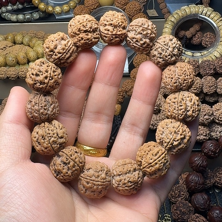 金刚菩提吊坠原生态金刚菩提梅花蜂王22