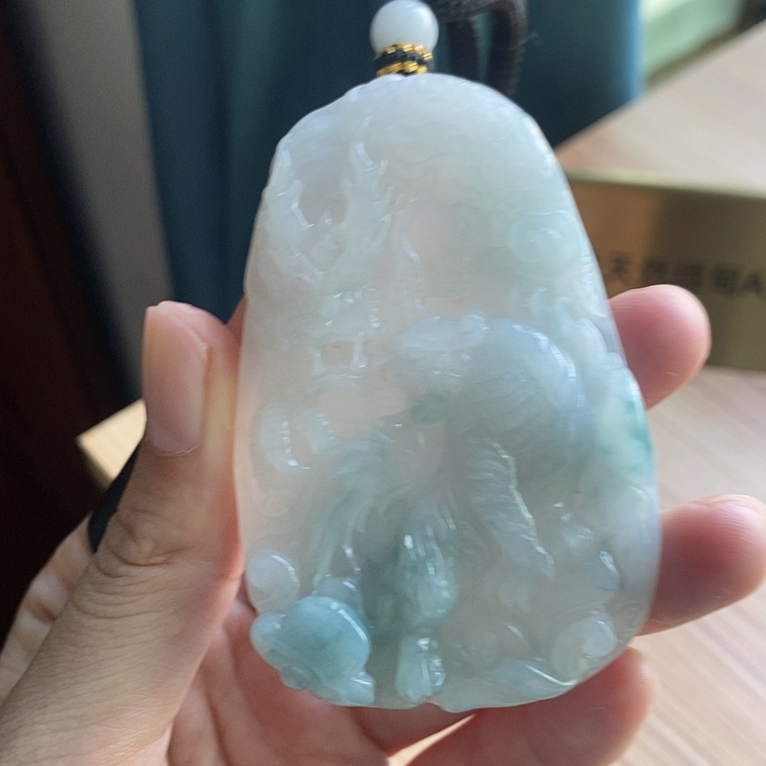 【闪购商品】颈饰未镶嵌翡翠天然缅甸A货翡翠