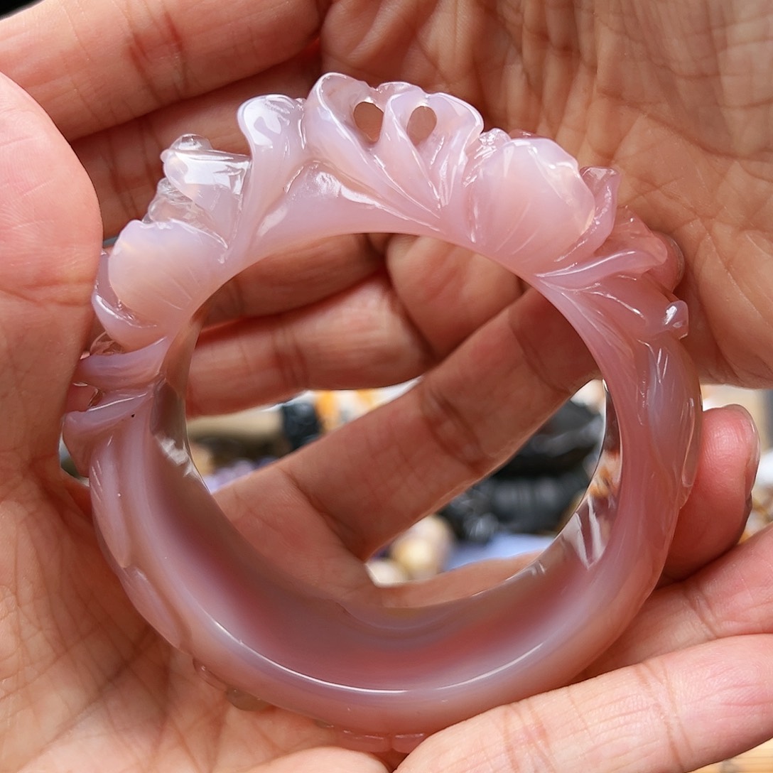 未镶嵌玛瑙/玉髓珠宝半成品