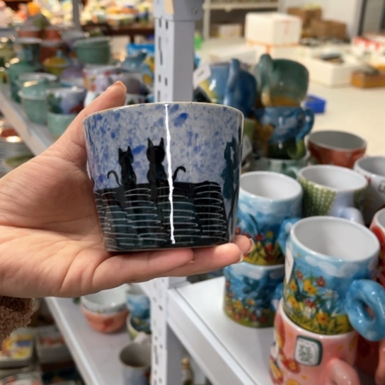 炉景德镇釉 下手绘陶瓷 