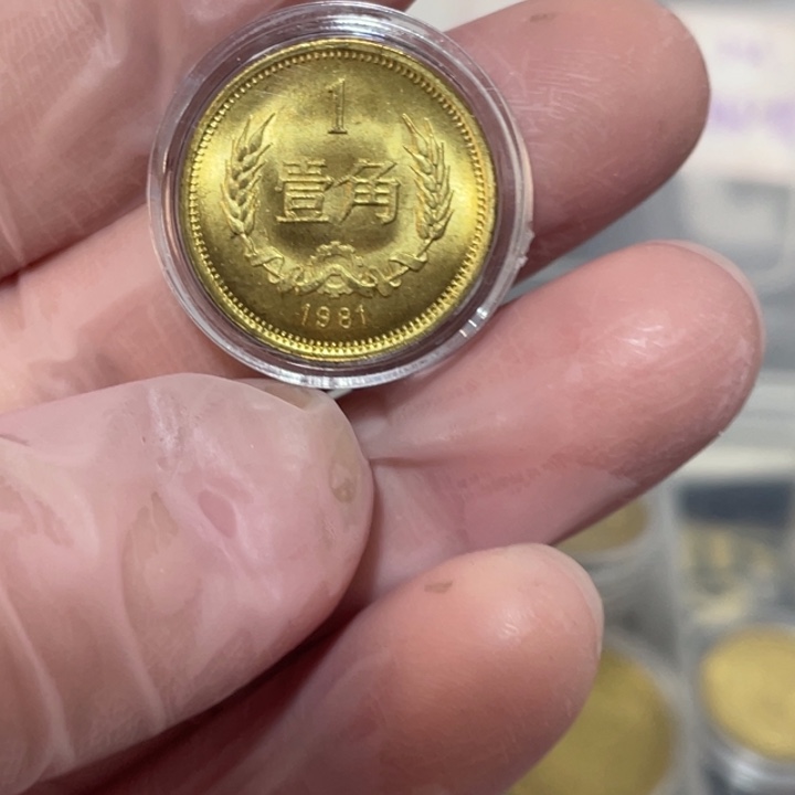 其他普通金属81年一角长城币