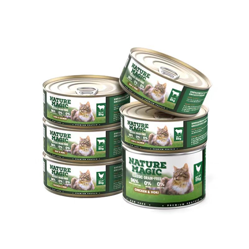 新西兰进口自然魔法猫罐头主食鲜肉猫罐