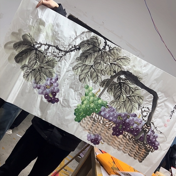 国画国画作品一张纯守绘