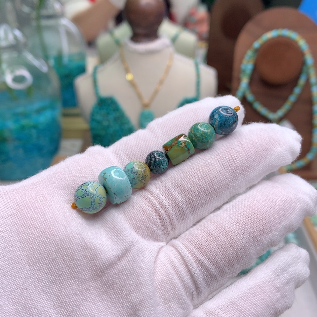 绿松石未镶嵌配饰