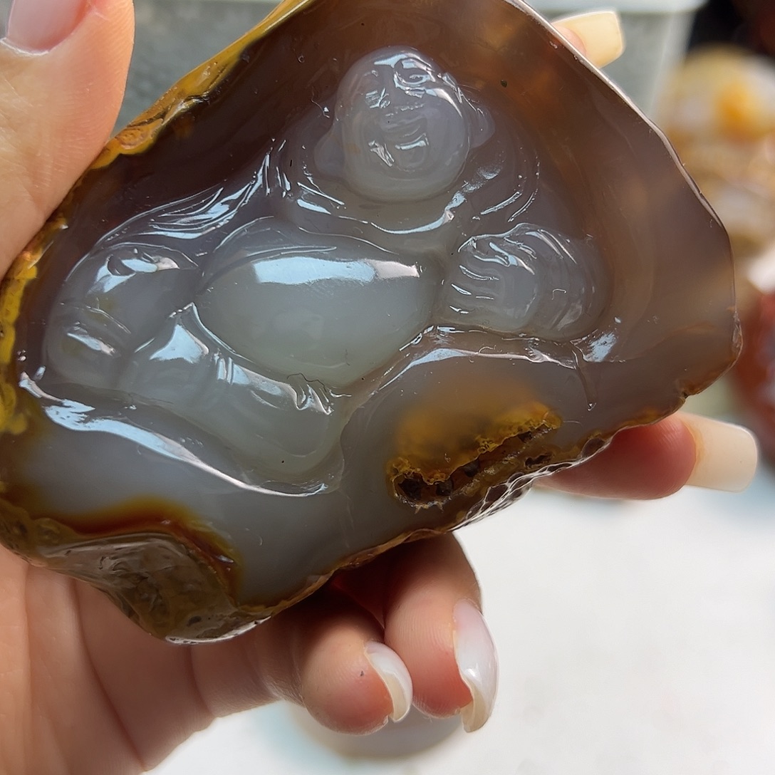玛瑙/玉髓未镶嵌颈饰