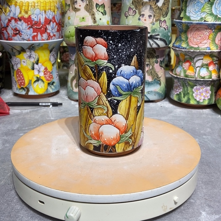 景德镇艺术手绘作品