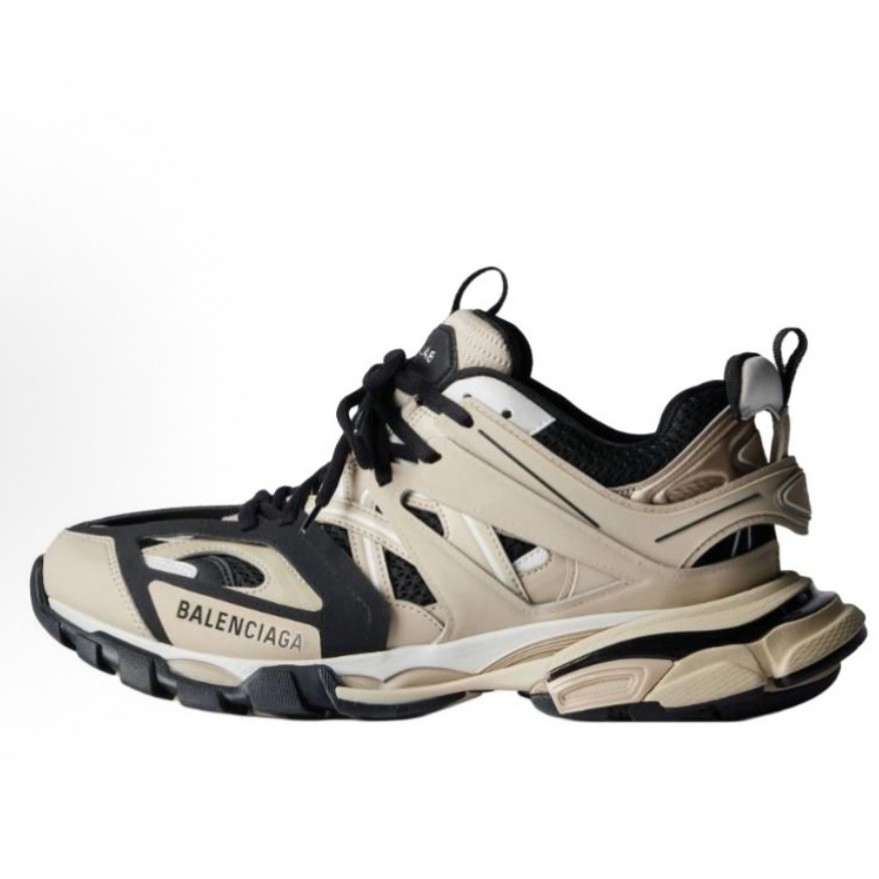 未使用 Balenciaga/巴黎世家 （汤圆）米黑色 track 老爹鞋