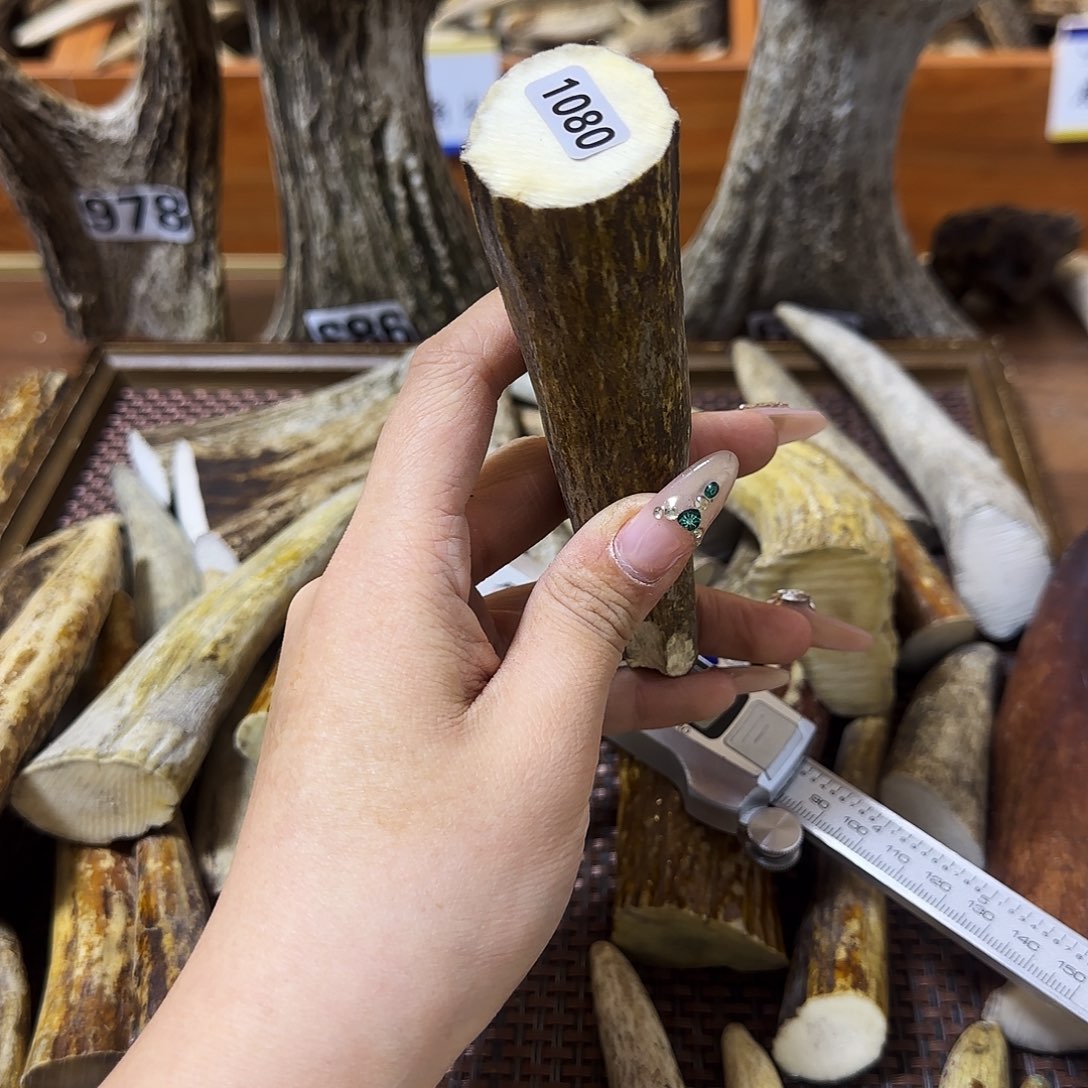 鹿骨手串/手链1080角尖