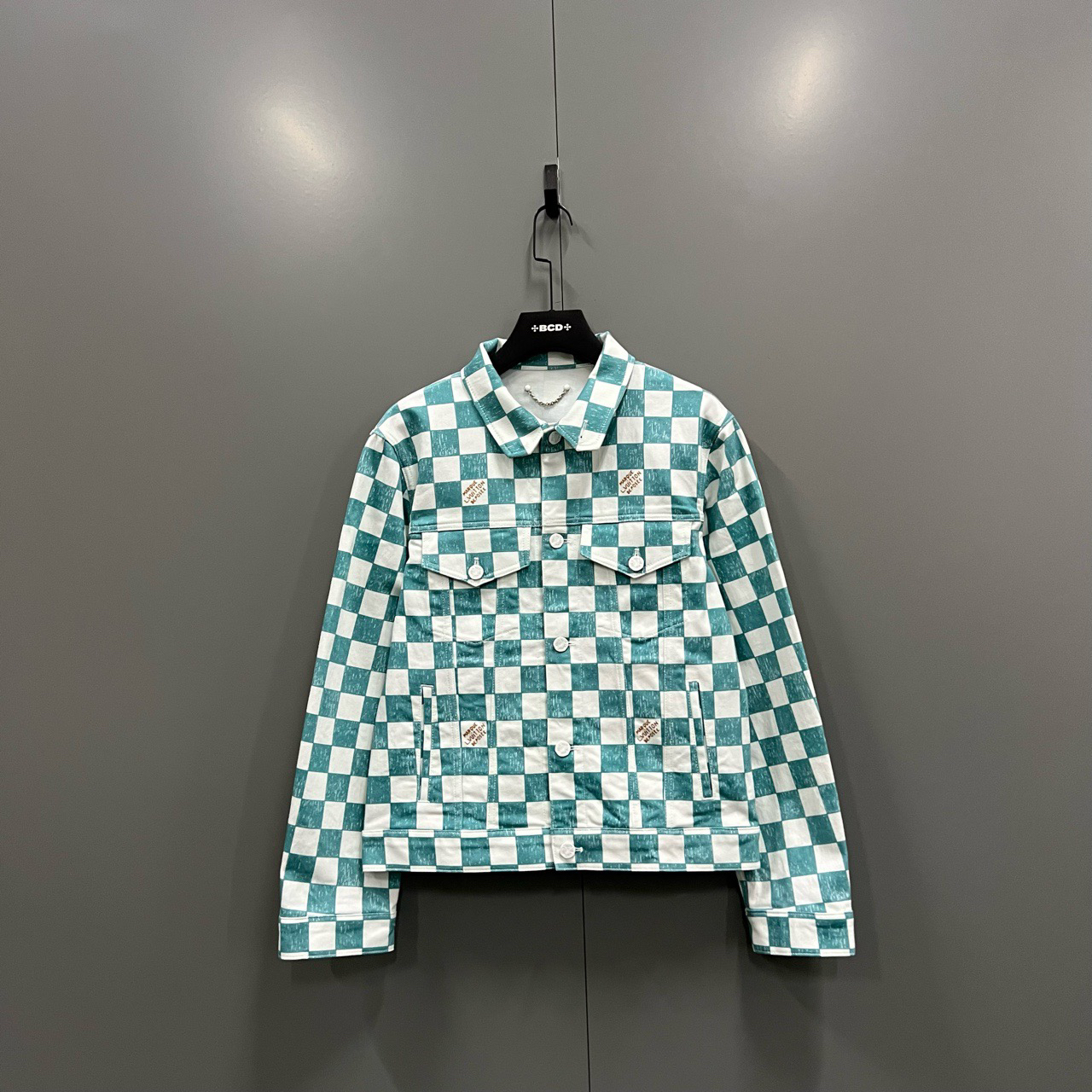 （jp）113 【XP】Louis Vuitton lv 棋盘格牛仔夹克 48码/95新/20600/