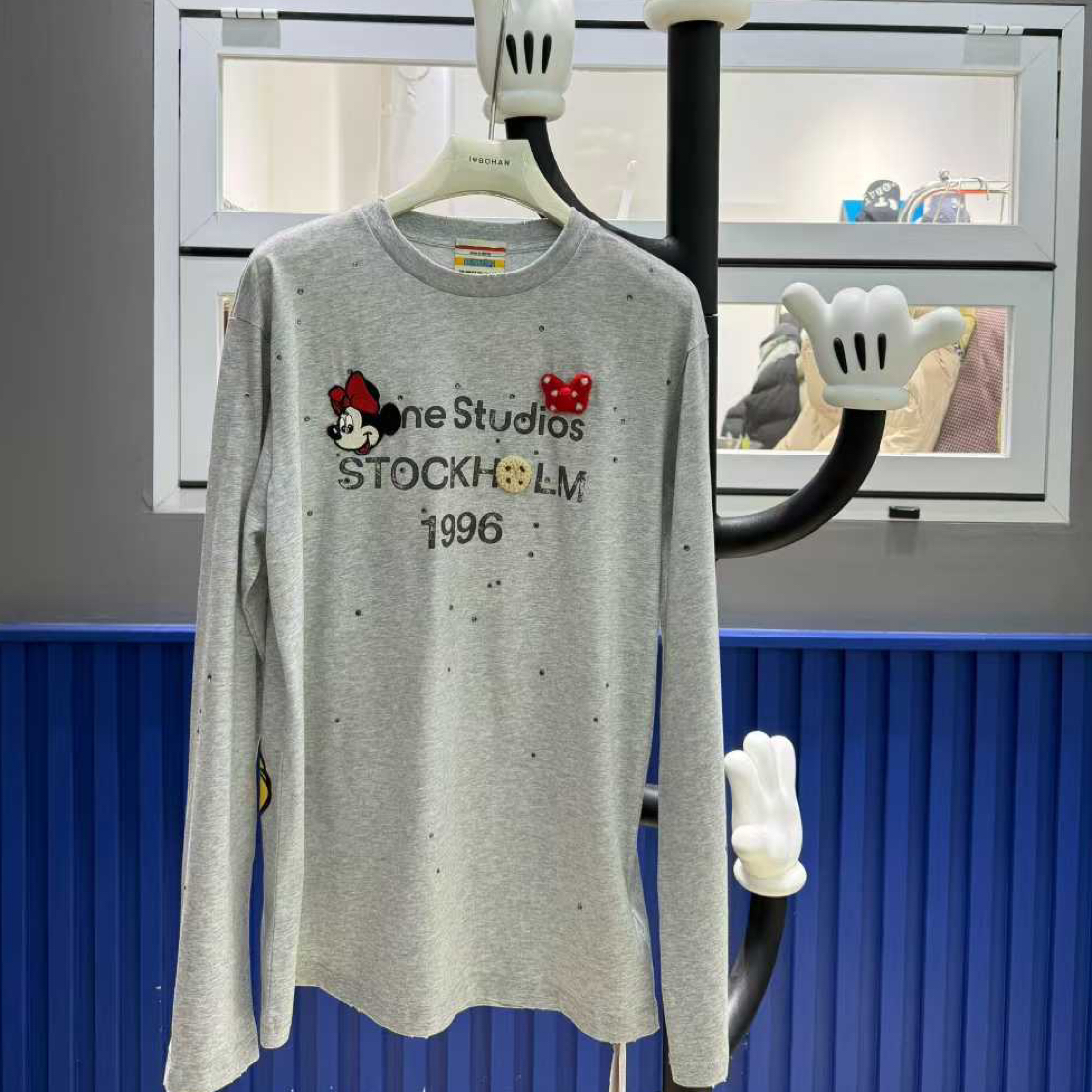 5793#深圳BOHAN秀秀家2025冬季新品FF闪钻磨毛长袖打底衫