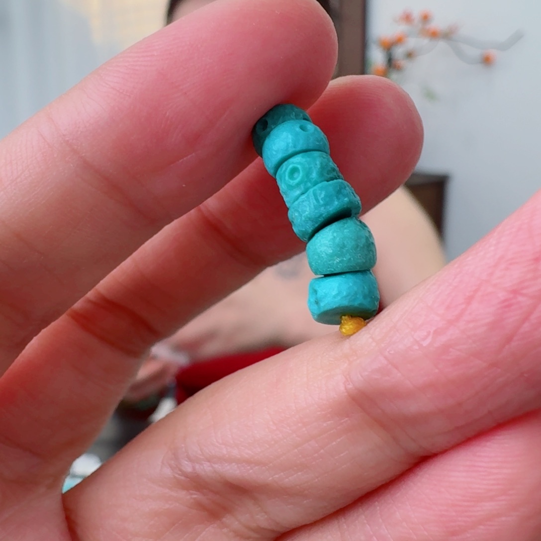 未镶嵌绿松石珠宝奇石