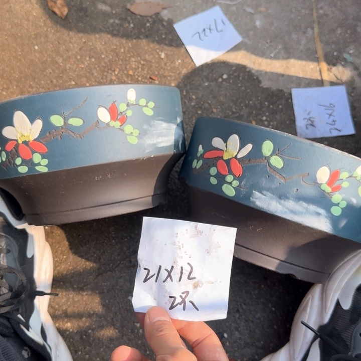 紫砂花盆特价清仓