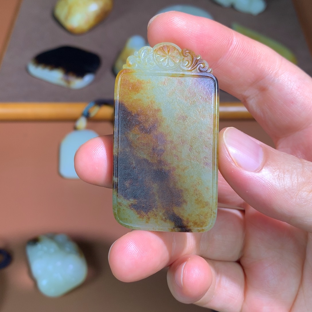 未镶嵌和田玉挂件