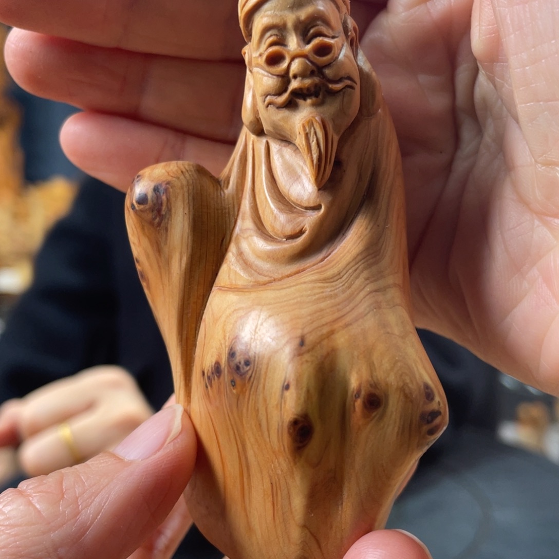 柏木（崖柏）手把件