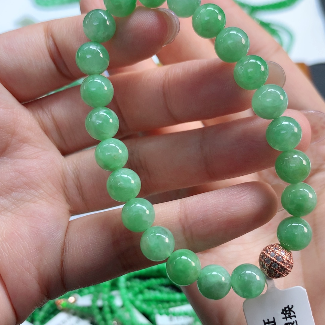 翡翠未镶嵌手链翡翠