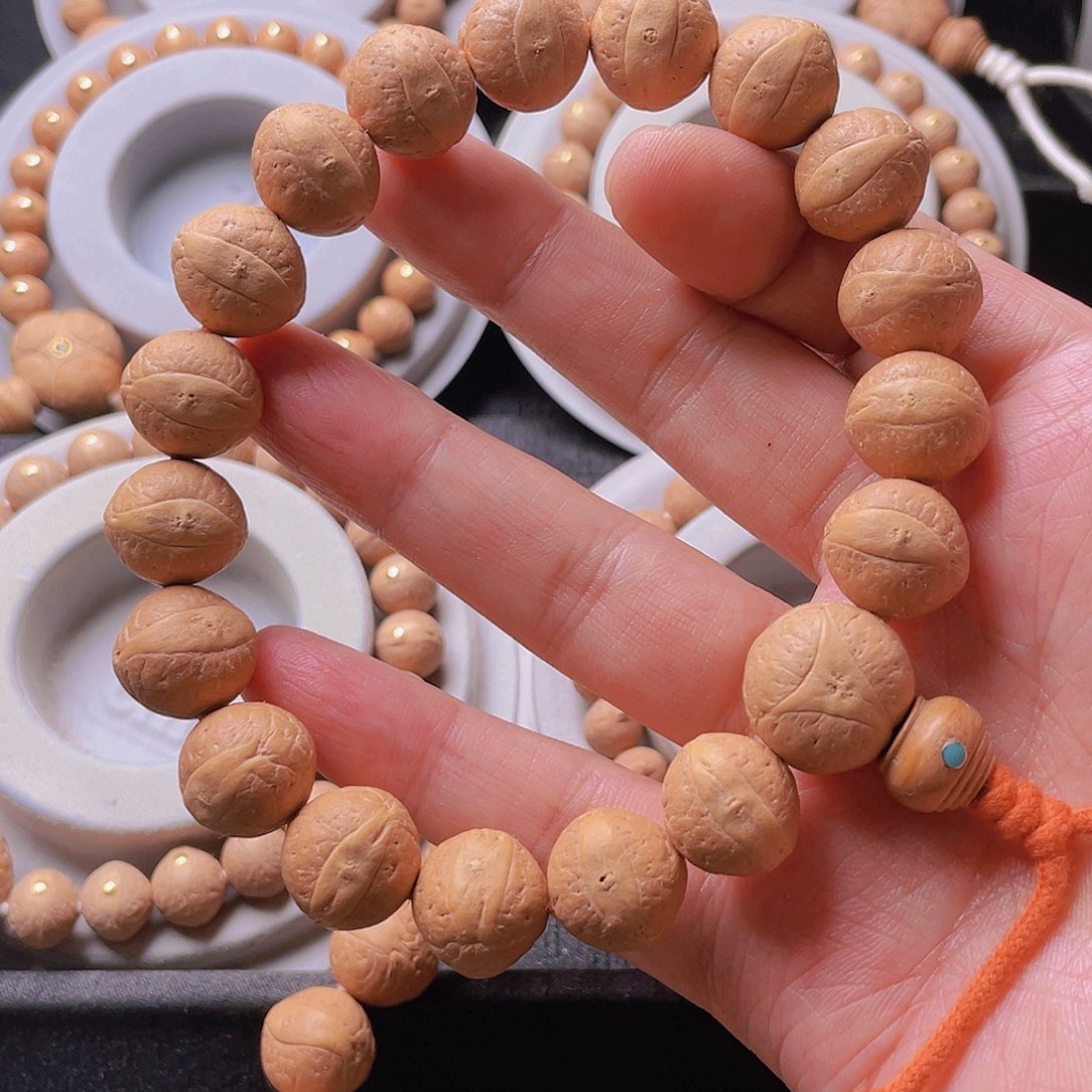 凤眼菩提手串磨**哦尼泊尔凤眼菩提