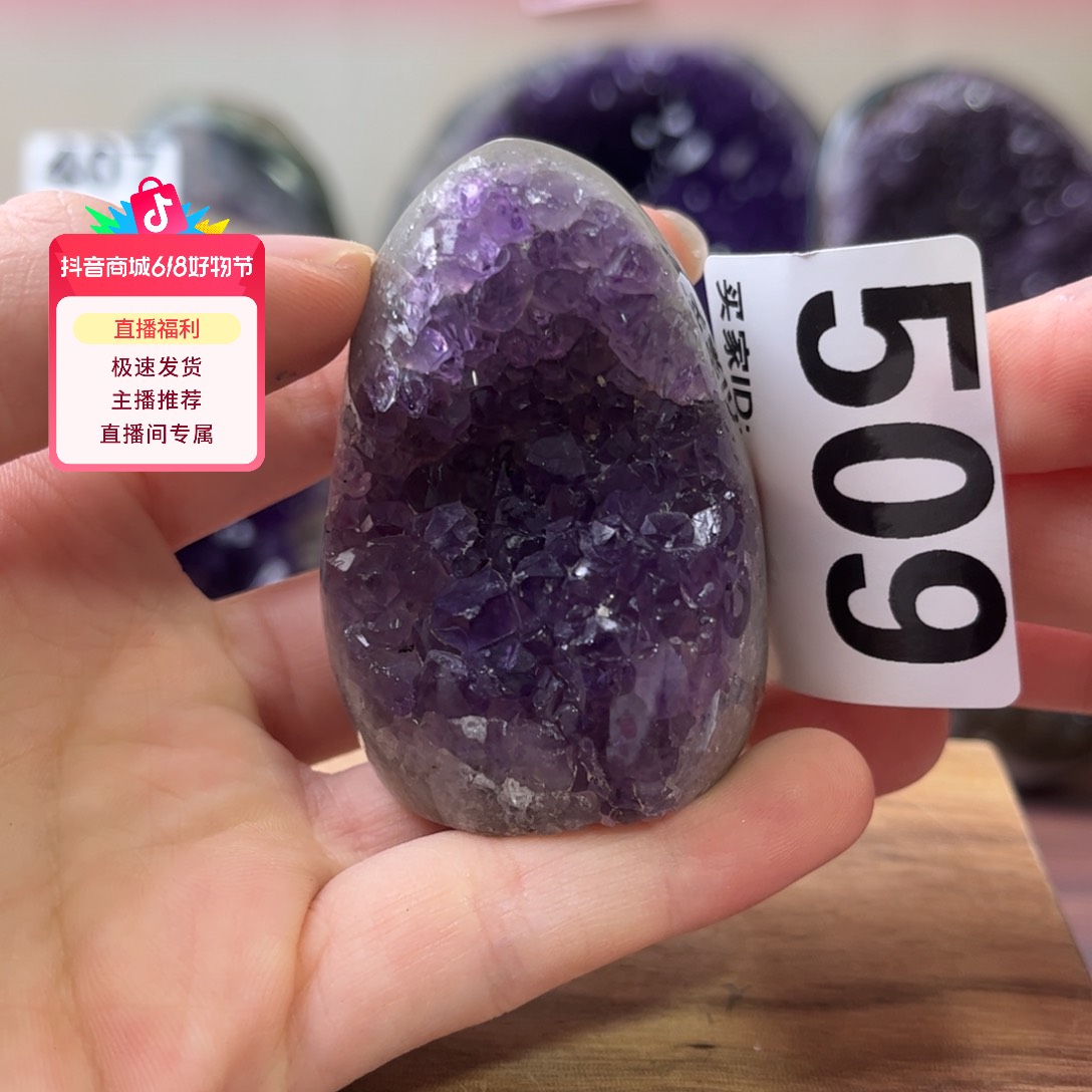 带底座666未镶嵌紫晶