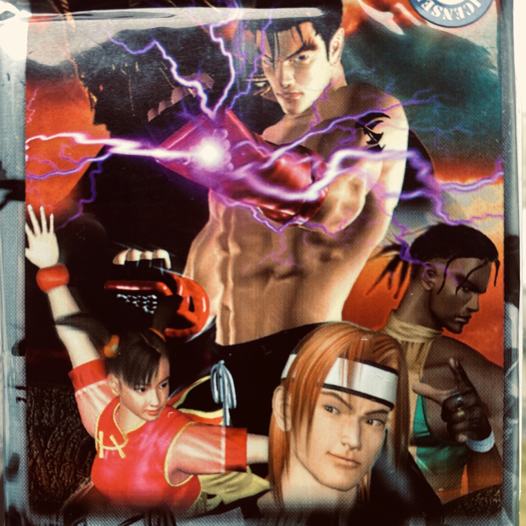 日本正版98南梦宫铁拳游戏1-3中古原袋收藏卡（1包8张）