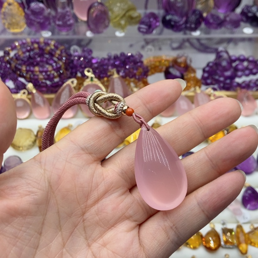 【闪购商品】水晶水晶吊坠未镶嵌