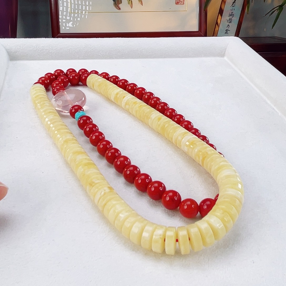 南红玛瑙颈饰未镶嵌南红