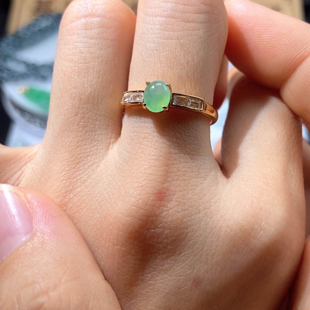 翡翠颈饰银S925镶嵌翡翠