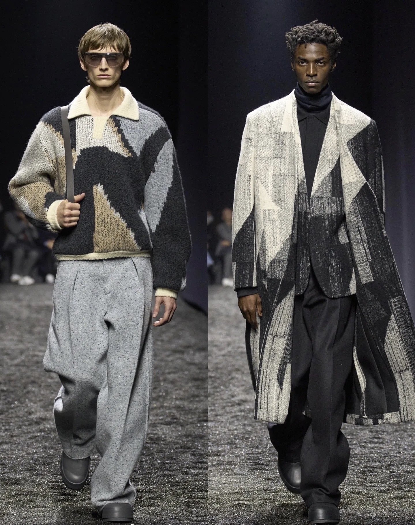 5200 小香假两件拼接袖百搭男女款潮T