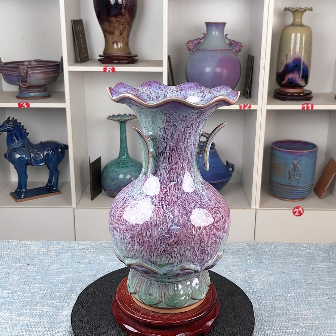 瓷片连升三级大师签字款