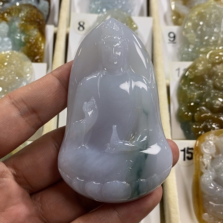 颈饰未镶嵌翡翠素衣