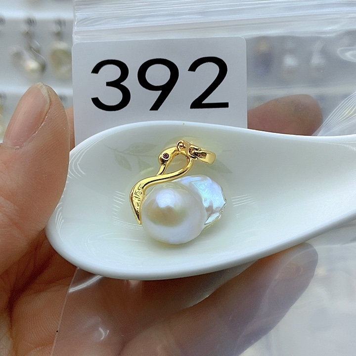 淡水珍珠颈饰银S925镶嵌