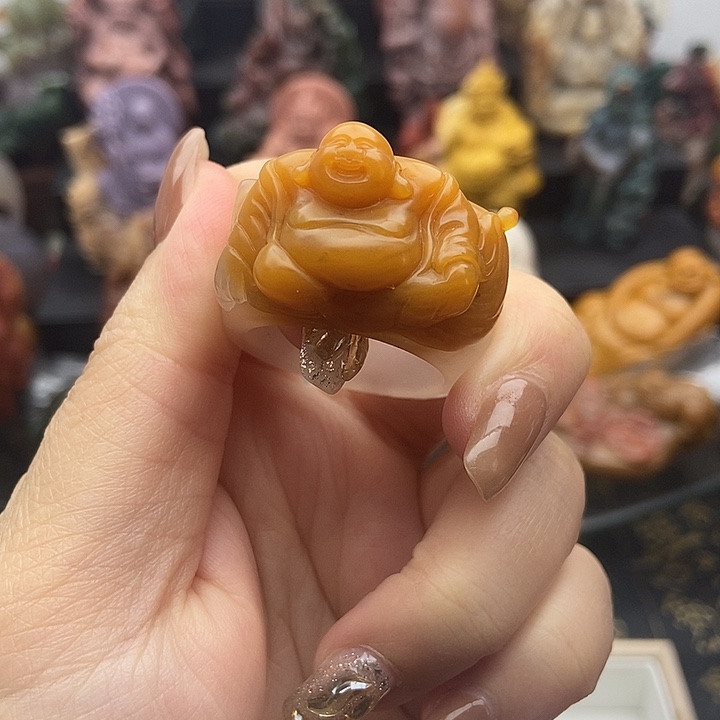 石英质玉未镶嵌吊坠(不含链)