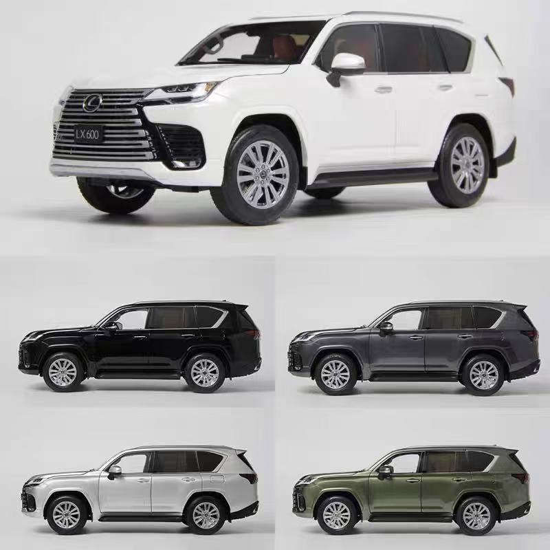 LCD 1:18 雷克萨斯LX600 越野车 SUV LEXUS 合金仿真汽车模型