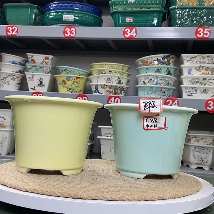 紫砂紫砂花盆23809