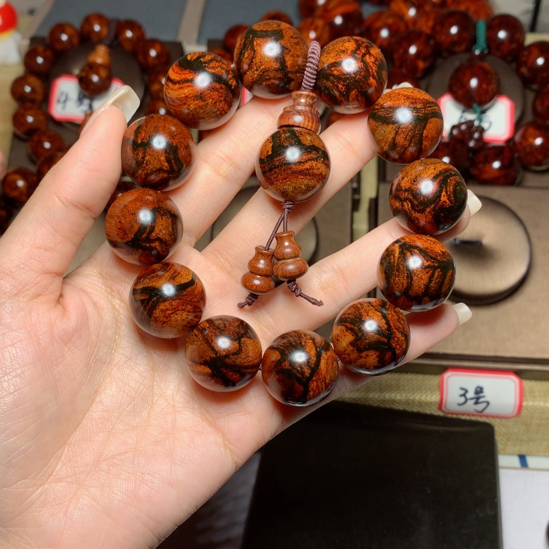 黄花梨/降香黄檀手串/手链倪