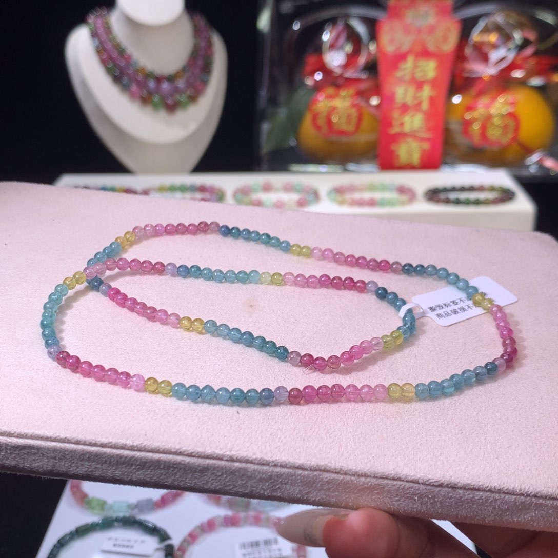 碧玺手链未镶嵌碧玺