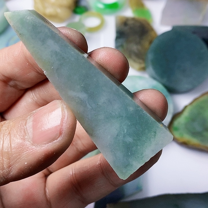 翡翠散珠天然翡翠A货