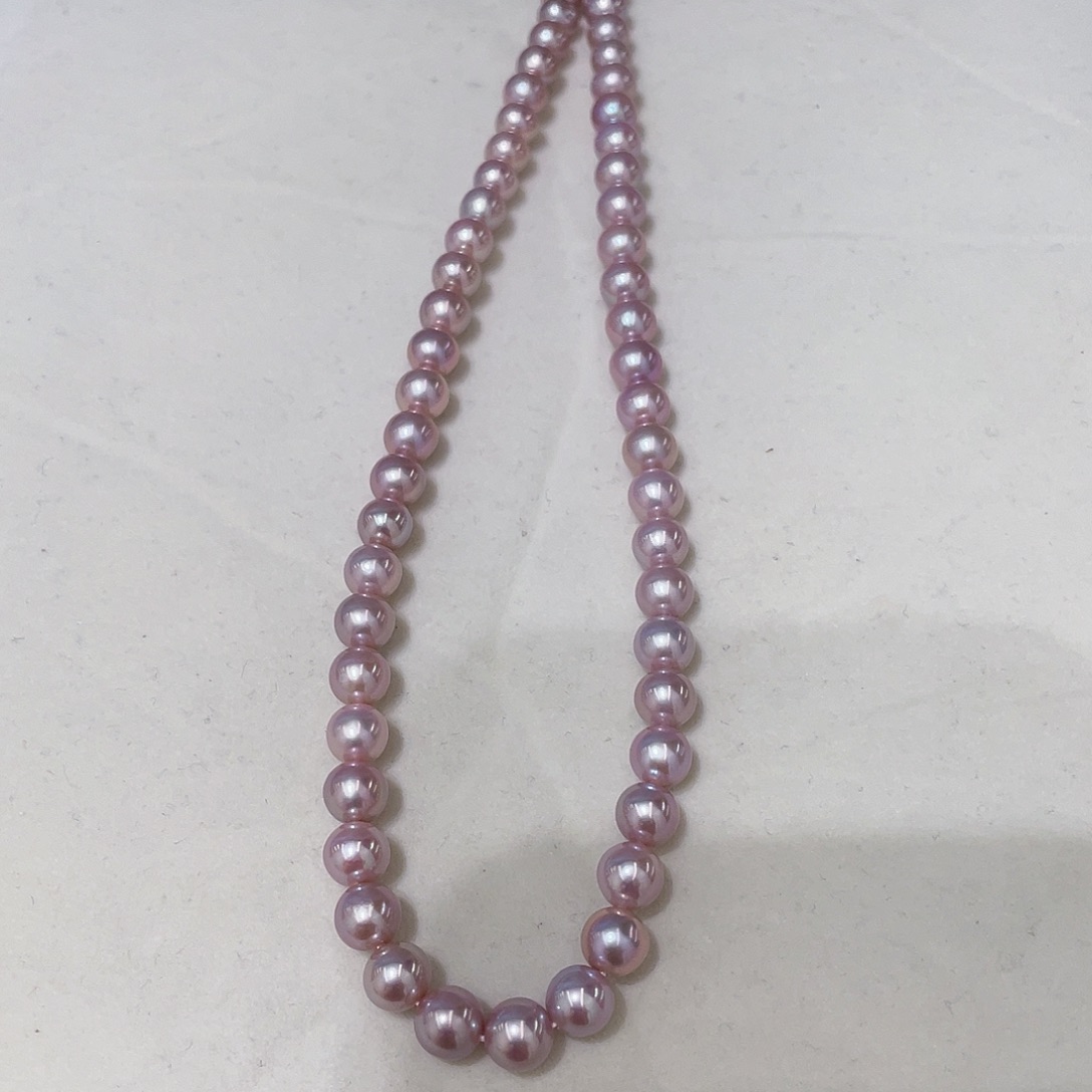 淡水珍珠银S925镶嵌颈饰