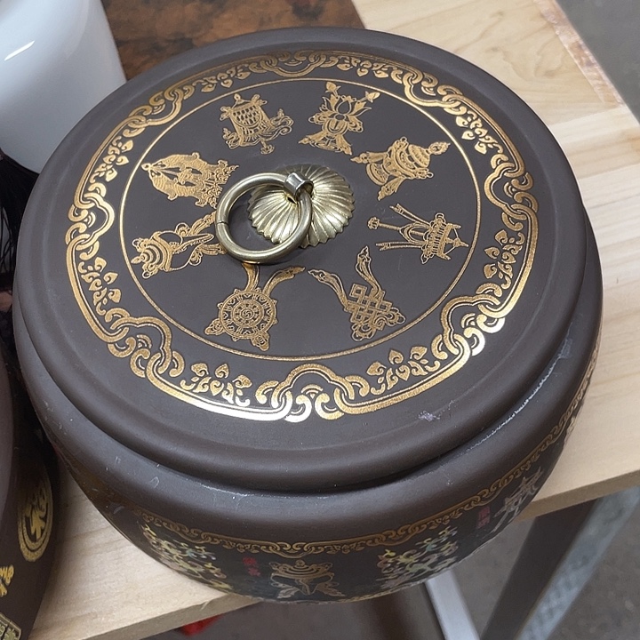 陶瓷好密封罐茶叶罐