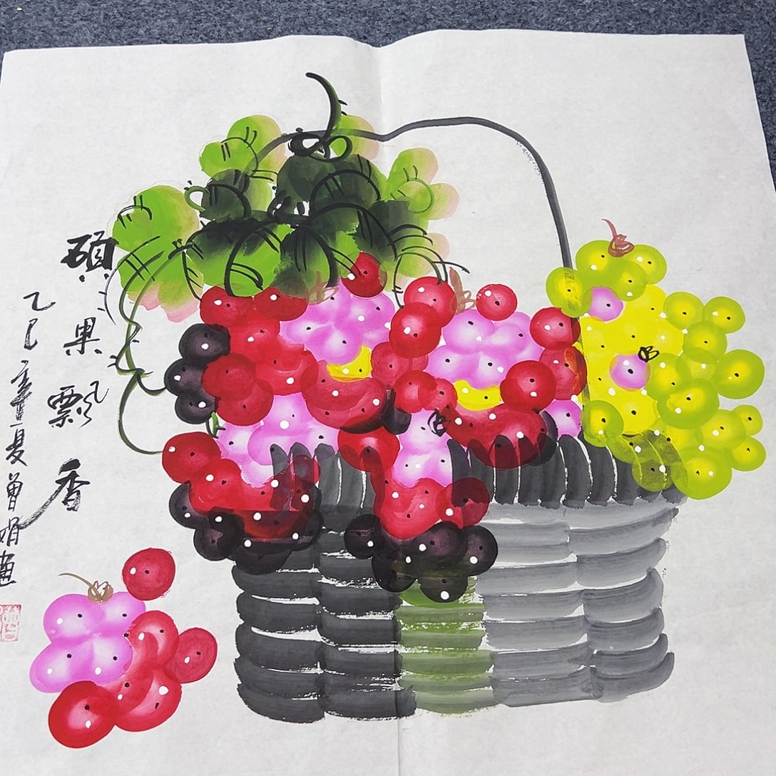 国画事事顺心事事顺利万事