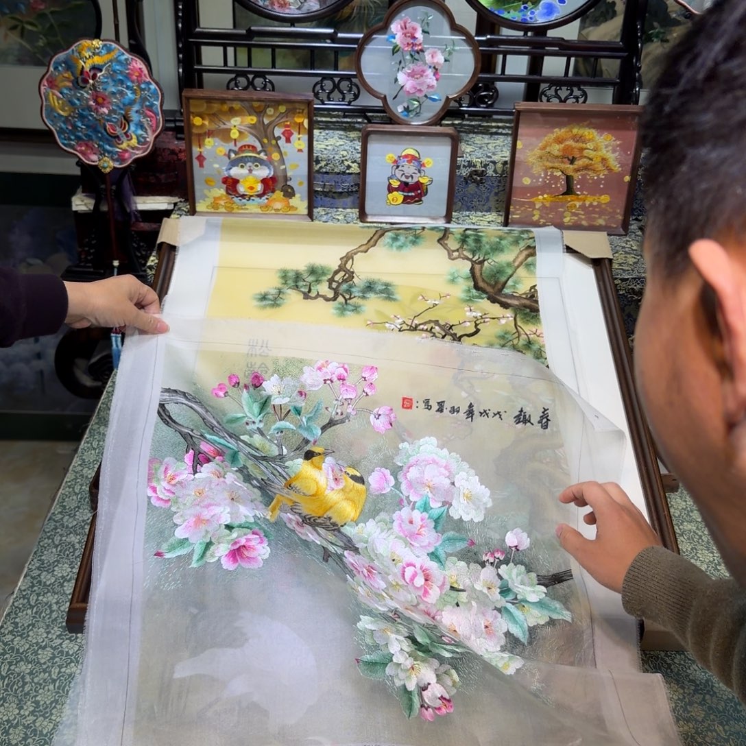 刺绣手工苏绣工艺