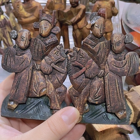 香榧木用****82个孤品木雕60