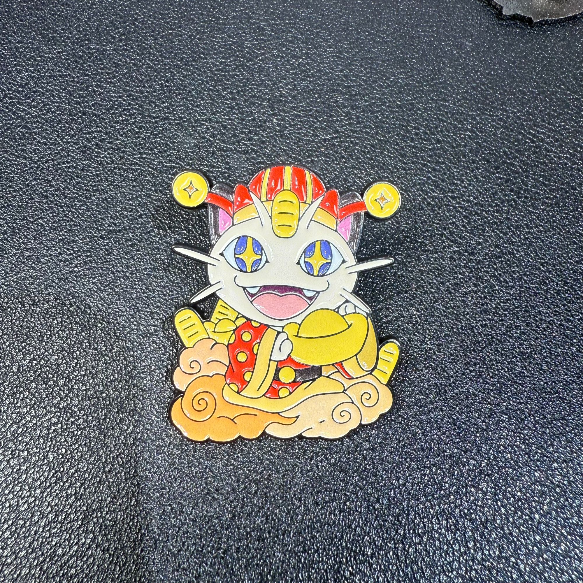 小精灵金属徽章 