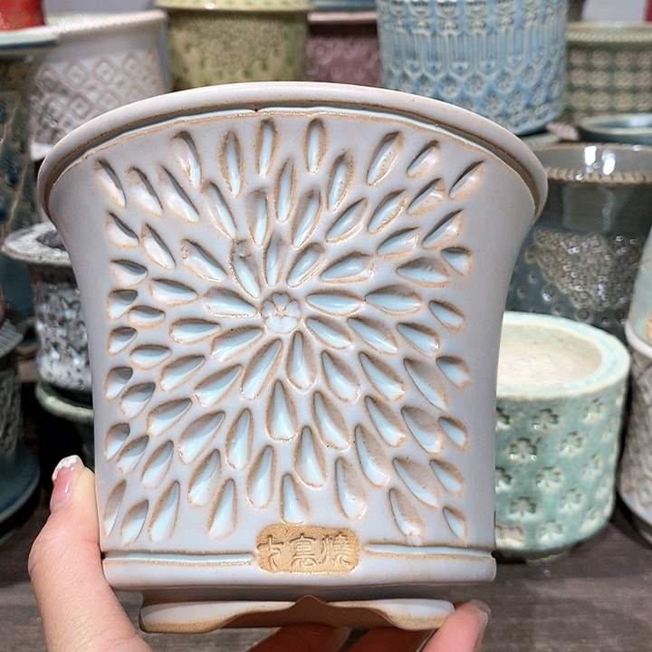 七里烧陶瓷02-14-414口径13